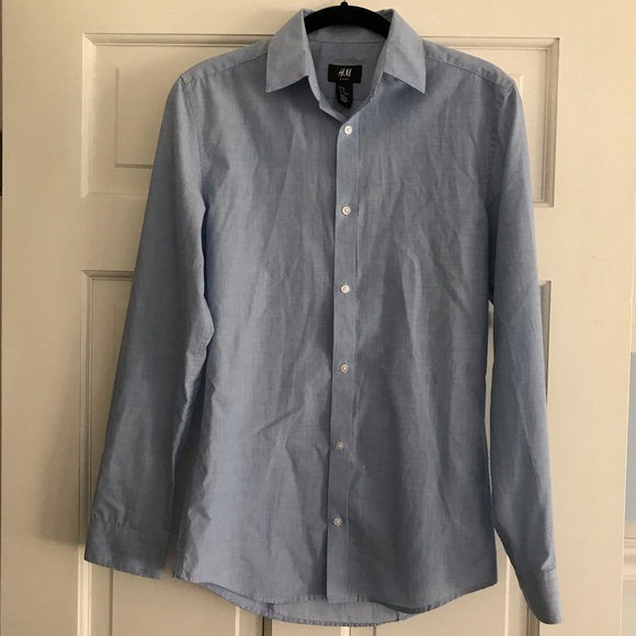 H&M Other - Slim Fit Easy-iron Button Up Shirt